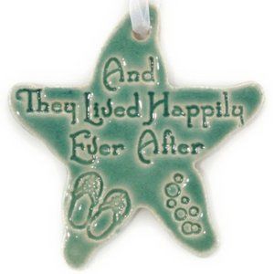 "Happily Ever After" Starfish Ornament